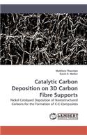 Catalytic Carbon Deposition on 3D Carbon Fibre Supports