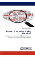 Research for Advertising Decision