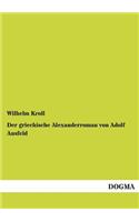 Der griechische Alexanderroman von Adolf Ausfeld