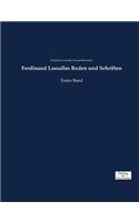 Ferdinand Lassalles Reden und Schriften