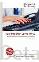 Rademacher Complexity: (English)