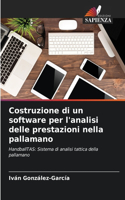 Costruzione di un software per l'analisi delle prestazioni nella pallamano