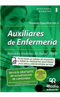 Auxiliares de Enfermeria del SAS. Temario Especifico. Volumen 2