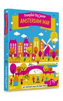 Junior Amsterdam Crumpled City Map