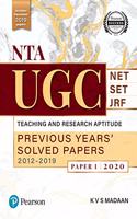 NTA UGC Previous Years Solved Papers (2012 - 2019)