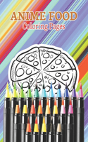 Anime Food Coloring Pages