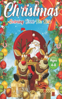 Christmas Coloring Book for Kids Ages 4-8