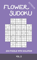 Flower Sudoku extreme 200 Puzzle with solution Vol 2: Variation of Sudoku, which is very similar to Samurai Sudoku. Extremely difficult