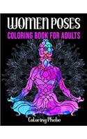 Women Poses Coloring Book For Adults