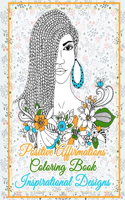 Positive Affirmations Coloring Book Inspirational Designs