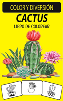 Cactus Libro de Colorear: Un excelente libro para colorear de cactus para niños pequeños, preescolares y niños