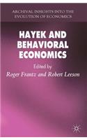 Hayek and Behavioral Economics