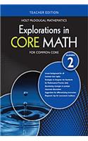Explorations in Core Math: Teacher Edition