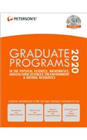 Graduate Programs in the Physical Sciences, Mathematics, Agricultural Sciences, the Environment & Natural Resources 2020