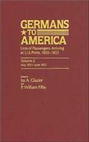Germans to America, May 24, 1851 - June 5, 1852