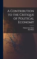 Contribution to the Critique of Political Economy