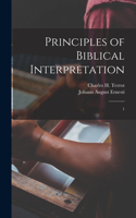 Principles of Biblical Interpretation