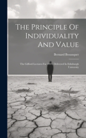 Principle Of Individuality And Value