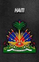 Haiti: Coat of Arms - 2020 Weekly Calendar - 12 Months - 107 pages 8.5 x 11 in. - Planner - Diary - Organizer - Agenda - Appointment - Half Spread Blank Pa