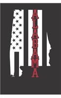 Notebook: Alabama Dot Grid 6x9 120 Pages Journal