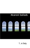 McAroni Ballads