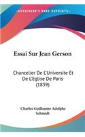 Essai Sur Jean Gerson
