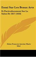 Essai Sur Les Beaux Arts
