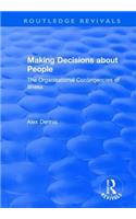 Making Decisions about People
