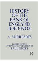 History of the Bank of England
