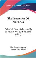 Luzumiyat Of Abu'l-Ala