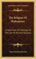 The Religion of Shakespeare