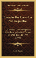 Itineraire Des Routes Les Plus Frequentees