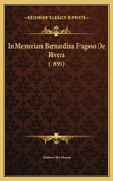 In Memoriam Bernardina Fragoso De Rivera (1895)