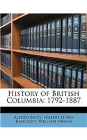 History of British Columbia: 1792-1887