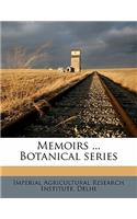Memoirs ... Botanical Series Volume 12, No.1