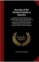 Records of the Dorland Family in America