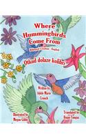 Where Hummingbirds Come From Bilingual Croatian English