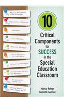 10 Critical Components for Success in the Special Education Classroom