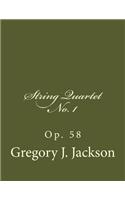 String Quartet No. 1, Op. 58