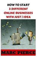 How To Start 3 Different Online Businesses With Just 1 Idea