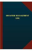Disaster Management Log (Logbook, Journal - 124 pages, 6