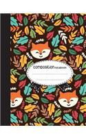 Composition Notebook, 8.5 x 11, 110 pages