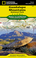 Guadalupe Mountains National Park Map: Outdoor Recreation Map