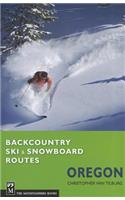 Backcountry Ski & Snowboard Routes Oregon