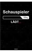 Schauspieler Lädt... Notizbuch
