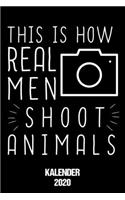 Kalender 2020 Men Shoot Animals