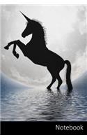 Notebook: Geschenke für Einhornfans: Einhorn Notizbuch / persönliches Tagebuch / Schreibheft / Logbuch / Planer / Vokabelheft / Notizen - 6 x 9 Zoll (15,24 x 