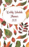 Weekly Schedule Planner 2020