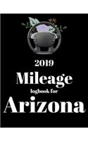 2019 Mileage log book for Arizona