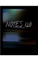 Notes 120: (8.5 x 11) Notebook(1 Notes 120)